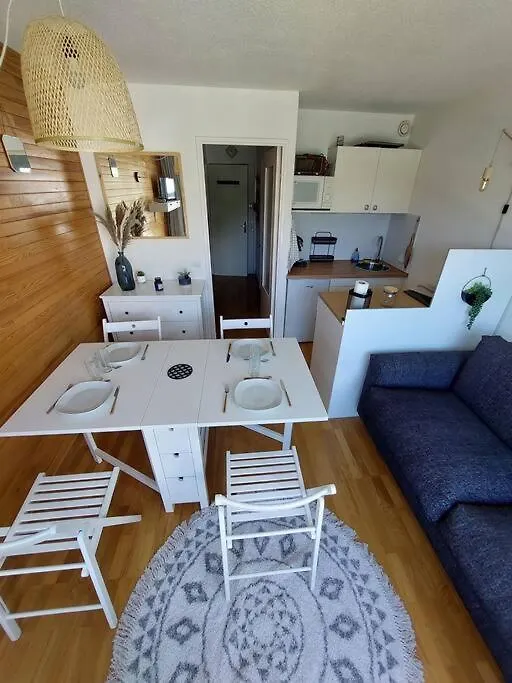 Joli Studio 4 Couchages Aux Pieds Des Pistes Puy-Saint-Vincent Apartment